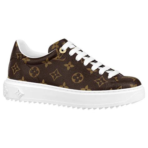 womens louis vuitton shoes brown leather trainers|louis vuitton trainers monogram.